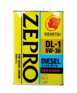 Масло моторное Idemitsu ZEPRO DIESEL DL-1 (мет. банка) 5W30, 4л