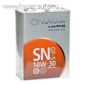 Моторное масло Toyota Motor Oil 10W30, 4л