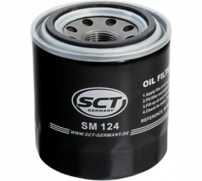 Фильтр масляный SCT-SM 124 HONDA ALL MODELS-05