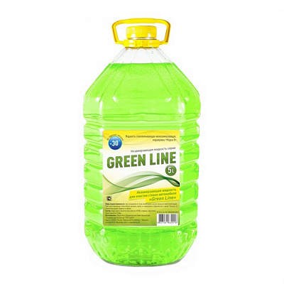Незамерзаяющая жидкость "GREEN LINE" 5 л.