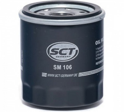 Фильтр масляный SCT-SM 106 TOYOTA