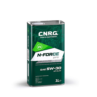 МАСЛО МОТОРНОЕ C.N.R.G. N-Force Pro 5W30 Плсин 1л