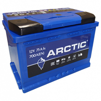Батарея аккумуляторная 100Ач 950А 12V пп Азия-ARCTIC-330*175*225