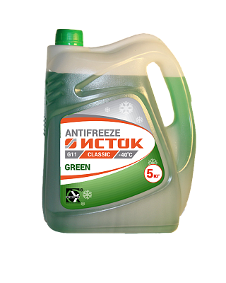 Антифриз CLASSIC G-11 (GREEN) ХИМ-СИНТЕЗ 5кг.