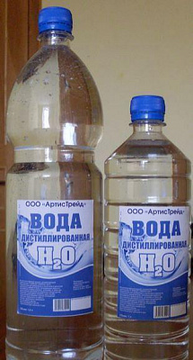 Дистиллированная вода АртисТрейд 1 л п э